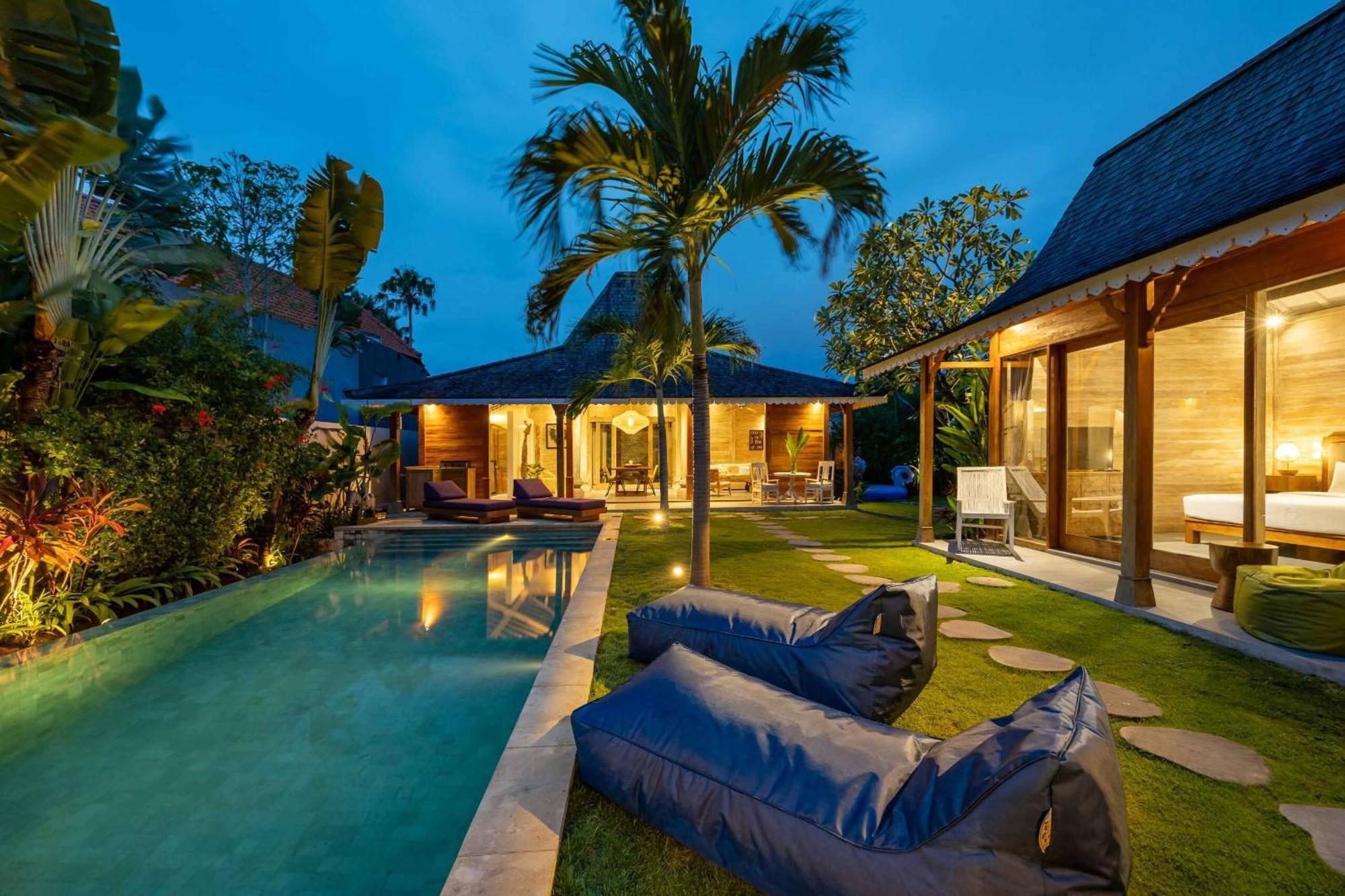 Villa Du Bah - Family Gateway 3Br Villa 12Min To Beach With Private Pool And Parking Kerobokan Exteriér fotografie