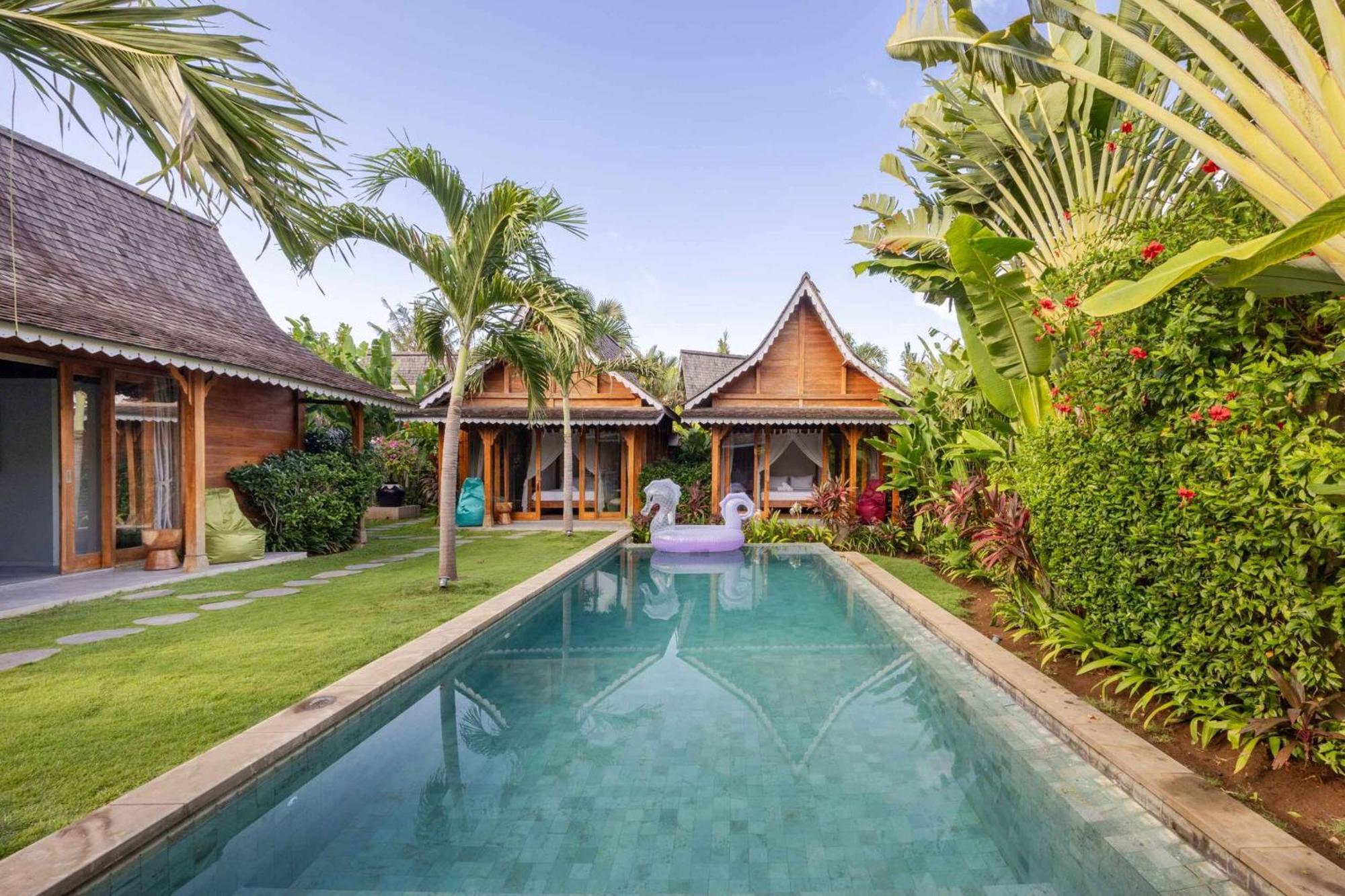 Villa Du Bah - Family Gateway 3Br Villa 12Min To Beach With Private Pool And Parking Kerobokan Exteriér fotografie